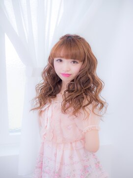 ヘアースペース 練馬店(hair space COCO) 韓流、波ウエーブパーマ＆カーキグレージュ