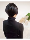 すっきりショート☆オン眉ショート×ビターショコラ