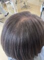 アイコニック 豊田店(ICONIQ) 脱白髪染めカラーです!全く白髪染め使っておりません!