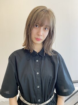 ディーカヘアー(Di KA HAIR) 【Di-KA】ミルクティーベージュ/ロブ/YUDA