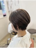 横顔美人ショートレイヤーくびれヘア[sola:neolive]