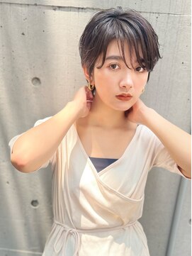 ロンドエニカ 大宮(Lond enika) 切りっぱなしボブエアリーロング美髪ピンクブラウン[大宮]