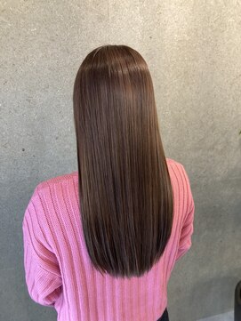 レリル(relile) グレージュ×ケラリファイントリートメント