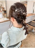 編みおろしヘアアレンジ/セット/名古屋