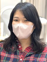 アピッシュ(apish 並木通り)&nbsp;乾かすだけ！ナチュラルパーマ♪