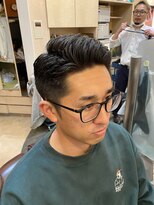 銀座マツナガ 浅草店&nbsp;ビジネスマン人気No.１刈り上げ七三アイロンパーマ