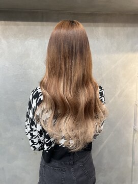 TNB トウキョウ 渋谷 渋谷本店(TNB TOKYO) シールエクステで作るグラデーション