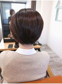 小顔ショートレイヤー
