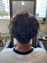 マーズ オム 山本丸橋店(mars HOM)&nbsp;wave winding spiral / highlight / two block cut