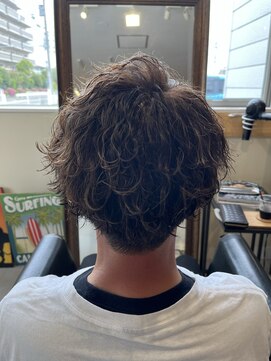 マーズ オム 山本丸橋店(mars HOM) wave winding spiral / highlight / two block cut