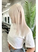 ホワイトブロンドカラー【韓国 大阪 梅田】