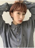 【ブリーチなしピンクベージュ】