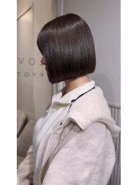 ラベスト キョウト(LOVEST) 髪質改善×切りっぱなしボブ