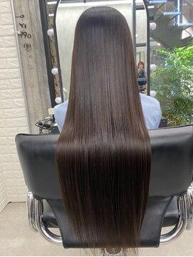 プリンシペ(PRINCIPE) 縮毛矯正ダメージレスカラー超音波トリートメント（TRver）