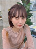 イメチェン美髪小顔似合わせカットサイドバングレイヤーカット
