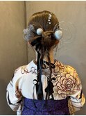 卒業式/ヘアアレンジ/ヘアセット/長岡/宮関