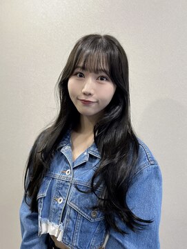 ジーエヌエム ゴニアンドムジン(G.N.M GUNHEE&MUJIN) 話題の韓国ヘアスタイル/レイヤーカット/透明感カラー/韓国ヘア