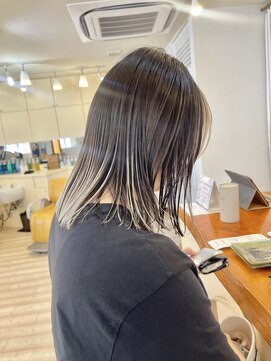 モリオ フロム ロンドン 成増店 【morio成増 セリザワ】毛先グラデーションブリーチ