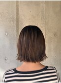 ミニボブ/ベージュブラウン