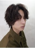 初めてのパーマでも◎ラフな質感が人気のシャドウパーマ