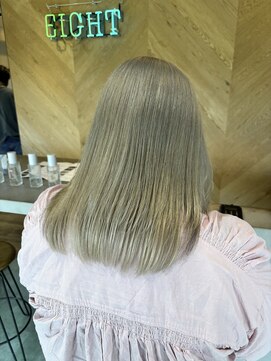 エイト 沖縄豊崎店(EIGHT toyosaki) 【EIGHT 豊崎】お客様スタイル_［グレージュカラー］