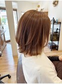 くびれミディアム ウルフボブ