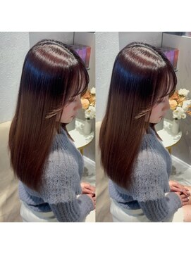 ユアーズヘア 東新宿店(youres hair) 【ULTOWA×縮毛矯正】ダメージレスな美髪へ