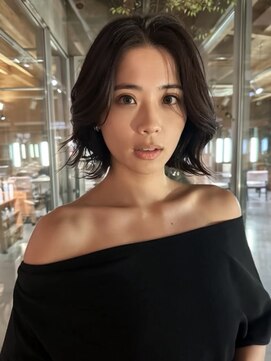 ウエストリー(WESTORY) 海外ボブ/フェザーレイヤー/ヘイリーボブ/暗めカラー/20代