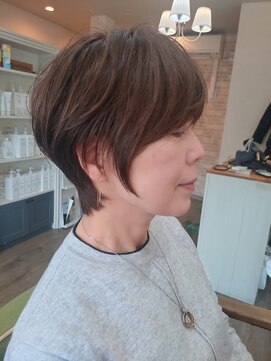 ミエル(miel) 30代/40代/50代/くびれショートカット/大人ショートカット