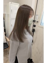 クウ(cuu)&nbsp;ベージュカラー/レイヤー/髪質改善