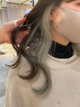 パプスドコワフュール 甲子園口店(Pap's de coiffeur) 西宮美容室/甲子園口美容室/パプス甲子園口/インナーカラー