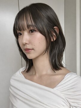 ナナローネス 渋谷(nana loness) レイヤーボブ　くびれヘア　顔まわりレイヤー　韓国巻き
