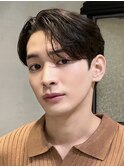 men's/メンズ/メンズカット/韓国/黒染/顔周り/マッシュ/池袋