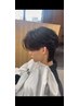 《ヒロト限定指名》カット/毛流れパーマ ￥5500