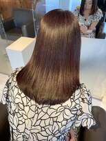 トップヘアー ミカワアンジョウ 安城(TOPHAIR MIKAWA ANJO)&nbsp;酸熱トリートメントで叶える、まとまりのある艶ミディアム