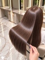 アース 渋谷店(HAIR&MAKE EARTH)&nbsp;上品ツヤ髪ロングストレート