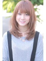 ロエナ(ROENA)&nbsp;20代30代40代50代大人可愛いひし形デジタルパーマフェザーバング