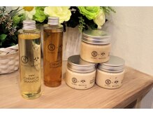 ヘアーアンドリラクゼーション ノーベル(Hair&Relaxation NOBEL)の雰囲気（こだわりのオリジナルシャンプー、トリートメントも充実♪）