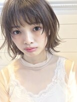 ディッセンバー 渋谷(December)&nbsp;《December》クリーミーグレージュ　ゆるふわボブ