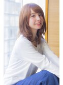 【寺尾拓巳】大人かわいい低温デジタルパーマレイヤーミディアム