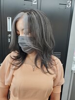 アドラ(ADLLA)&nbsp;フェイスフレーミング、コントラストハイライト。