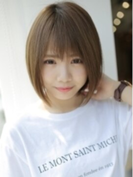 アグ ヘアー ポノ 本所吾妻橋店(Agu hair pono) 軽やか♪小顔ショート