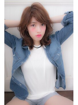 サングース(Sungoose) sungooseミニウルフテラコッタデジタルパーマくすみブルー