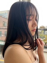 ココ 鷹匠(COCO)&nbsp;ダークアッシュカラー ストレート/白髪染め/ヘッドスパ/リタッチ