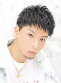 ダウンバングショート 【刈り上げ】【ツーブロック】