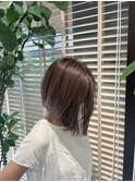 武蔵小杉大人可愛いハイライトカラー脱白髪染め20代30代40代