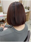 ミディアム×レッドブラウン
