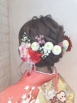 リーホリエ(Lee Horie)&nbsp;【石森】着物ヘアアレンジ
