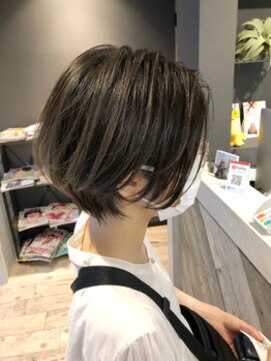 エイト 野々市店(EIGHT) お客様スタイル_デザインカラー【ショート】