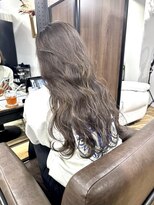 ショコラアッシュ　ヘルシースタイル　ふんわりカール　大人